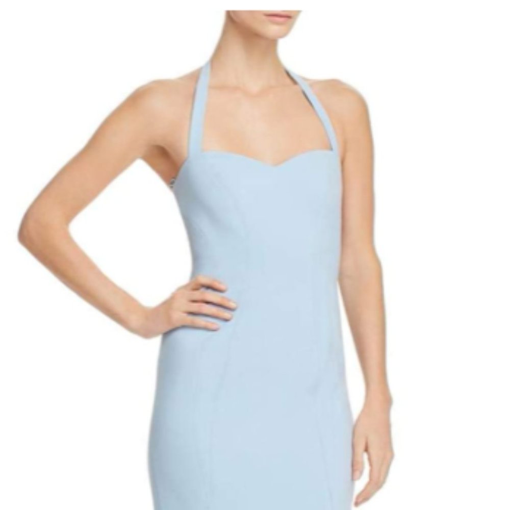 Women's Serrino Halter Gown Light Blue